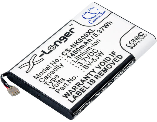 3.7V 1450mAh/5.37Wh Li-ion Mobile/SmartPhone Battery for Nokia