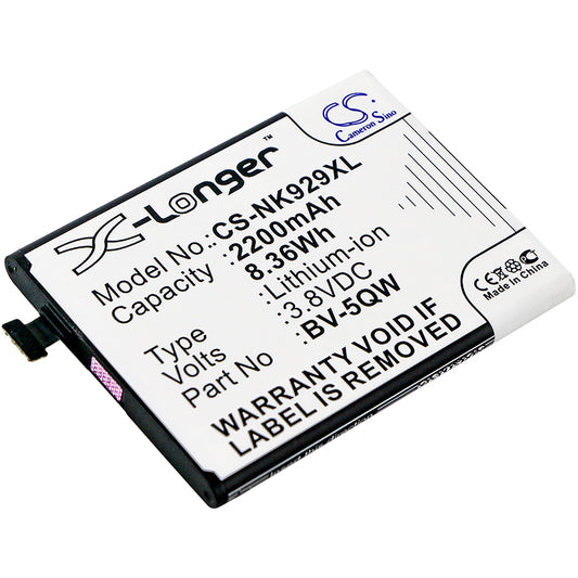 3.8V 2200mAh/8.36Wh Li-ion Mobile/SmartPhone Battery for Microsoft