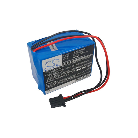 12V 2900mAh 34.8Wh Sealed Lead Acid Medical Battery for Nihon Kohden