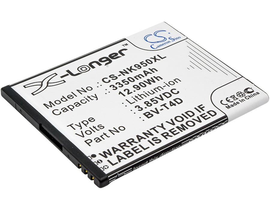 3.85V 3350mAh/12.90Wh Li-ion Mobile/SmartPhone Battery for Nokia