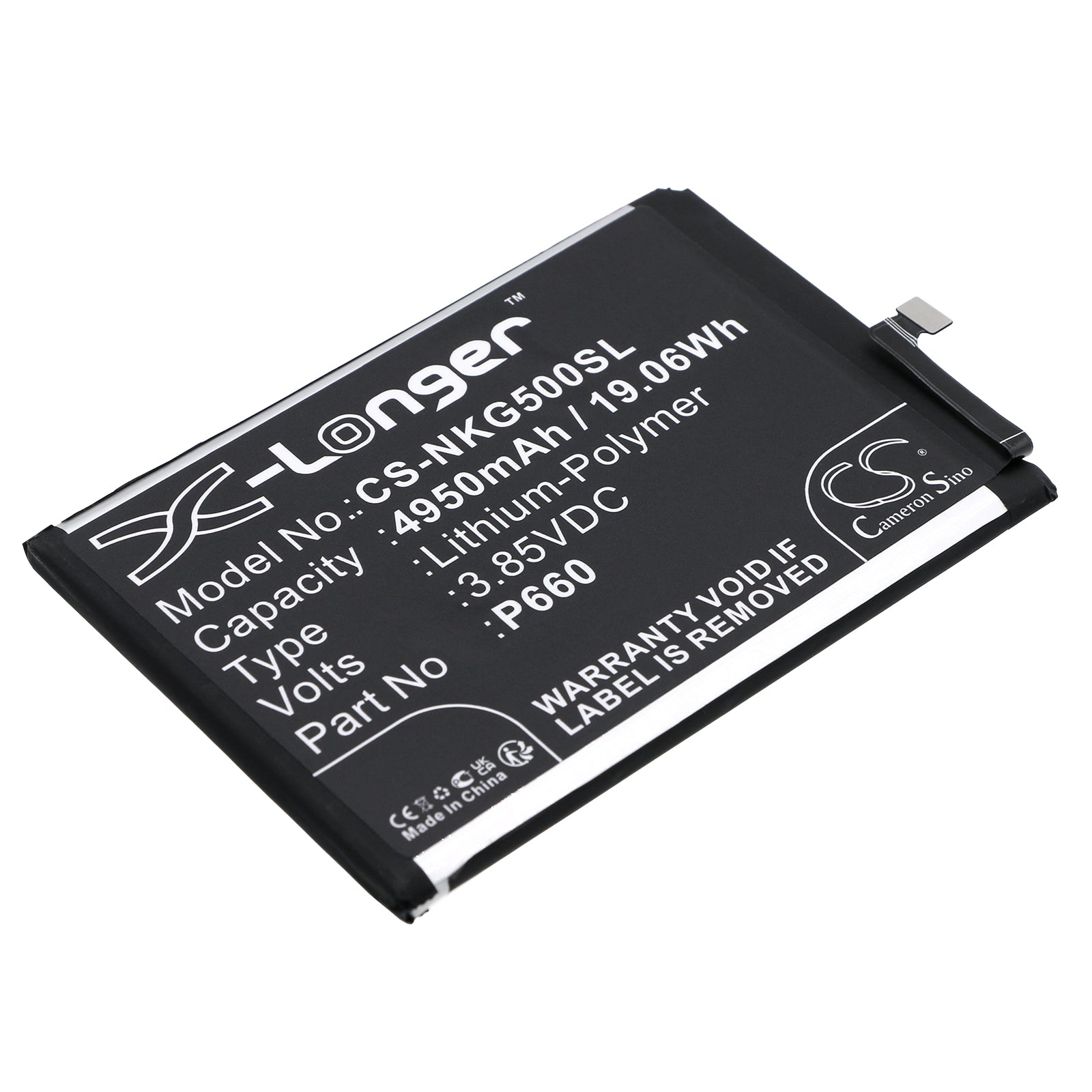 CS-NKG500SL Replacement Battery – Compatible with G50, TA-1358, TA-13618, TA-1367, TA-1370, TA-1390