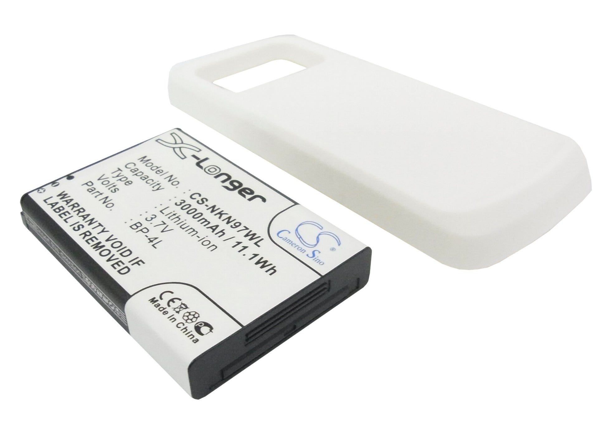3.7V 3000mAh/11.1Wh Li-ion Mobile/SmartPhone Battery for Nokia
