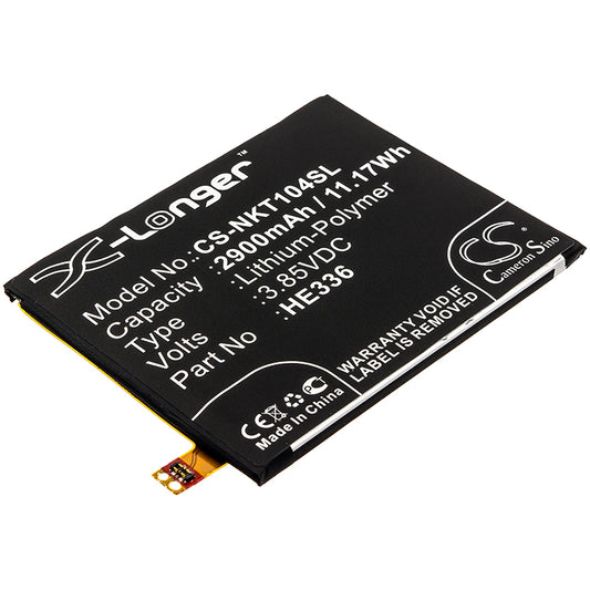 3.85V 2900mAh/11.17Wh Li-Polymer Mobile/SmartPhone Battery for Nokia