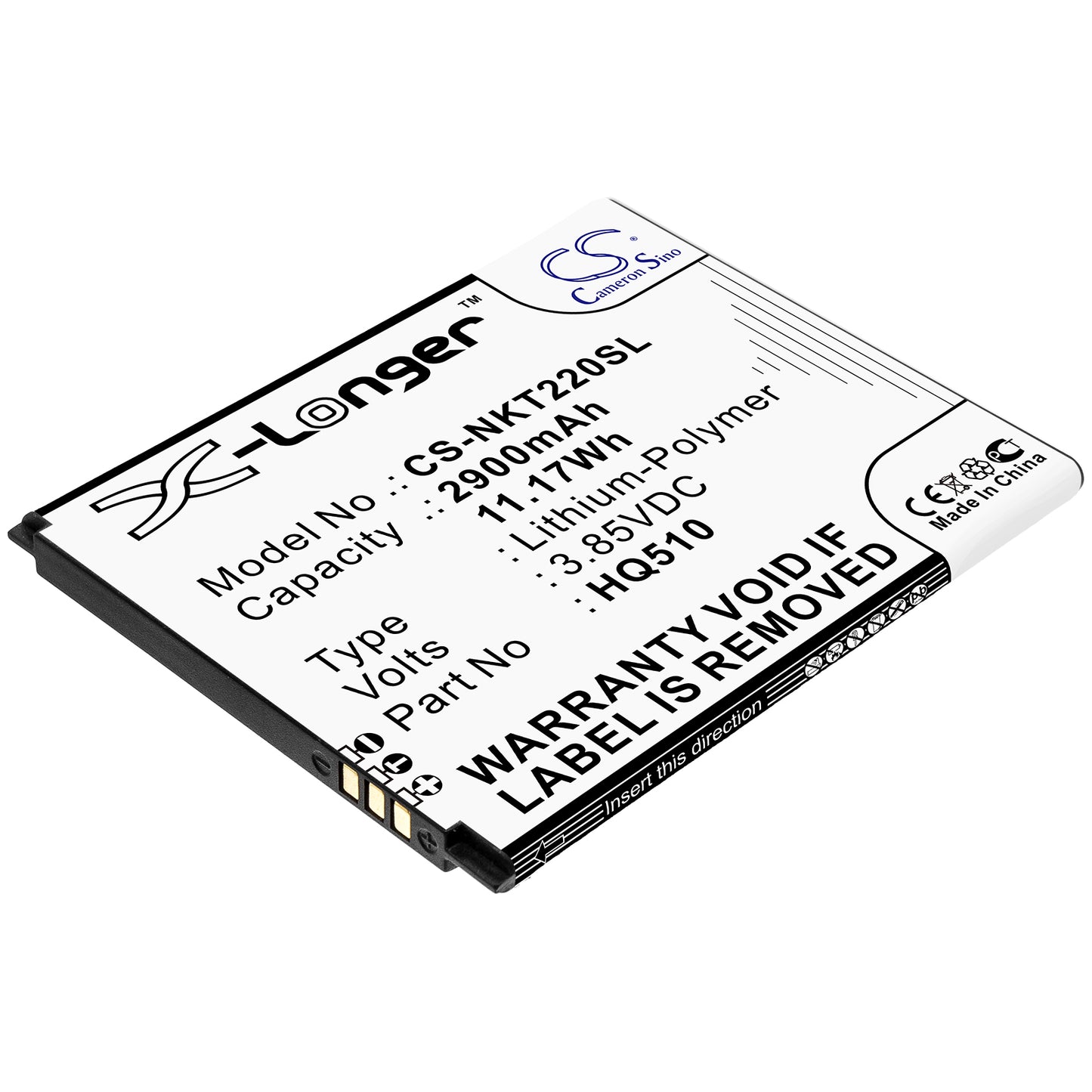 CS-NKT220SL Replacement Battery – Compatible with 2.2, Nokia 2.2 2019