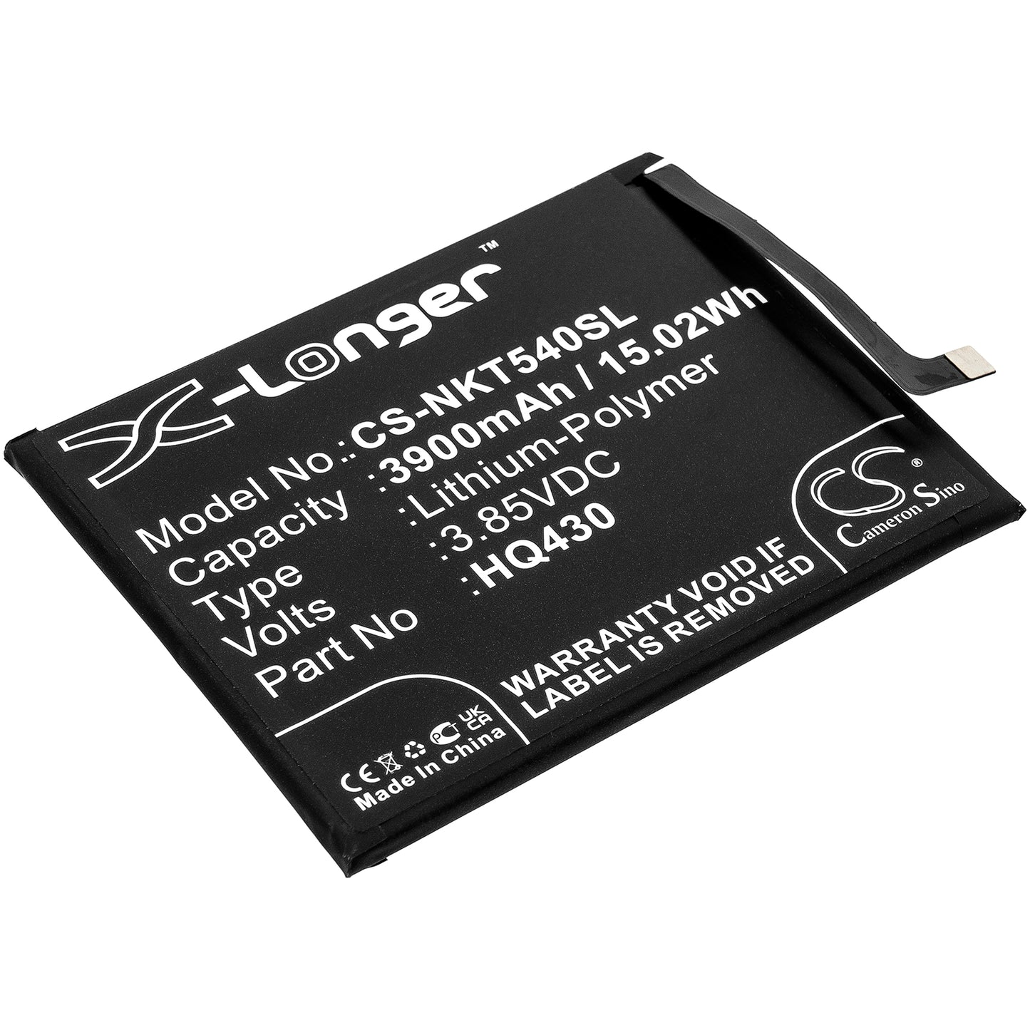 CS-NKT540SL Replacement Battery – Compatible with 5.4 2021, HMD 5.4, Nokia 3.4, Nokia 5.4, TA-1283, TA-1285, TA-1288