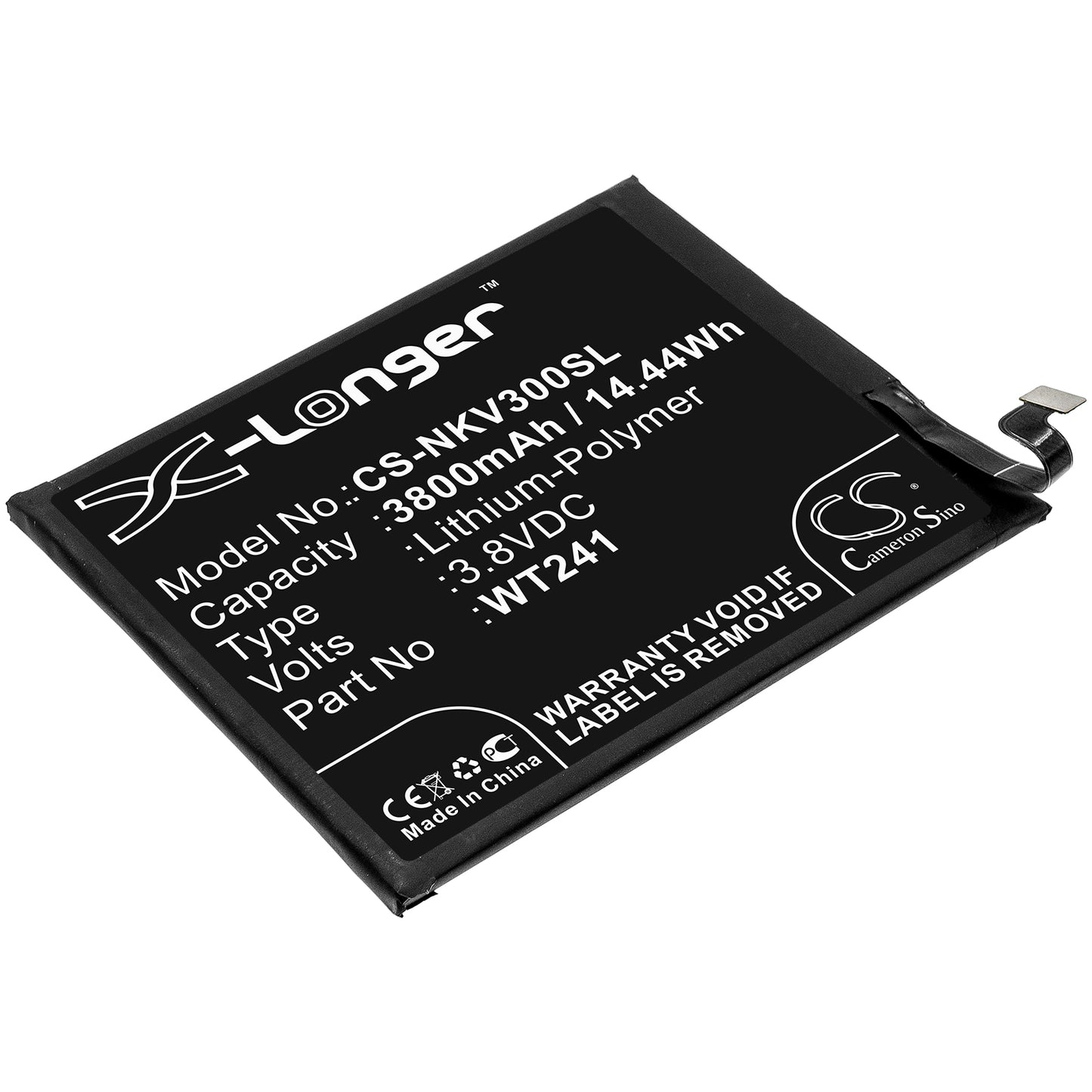 CS-NKV300SL Replacement Battery – Compatible with 3 V, TA-1153