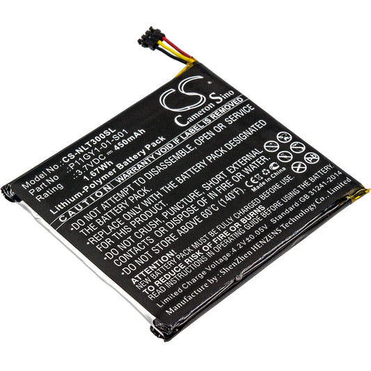 3.7V 450mAh/1.67Wh Li-Polymer Smart Home Battery for Nest