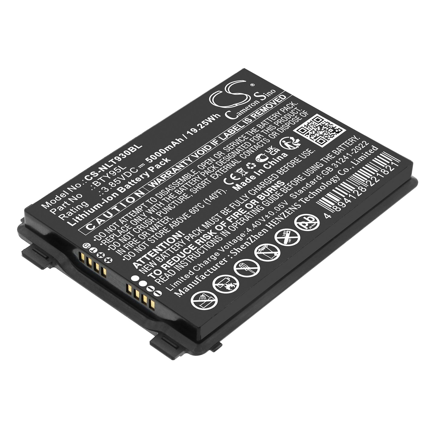 CS-NLT930BL Replacement Battery – Compatible with MT93, MT93 Megattera