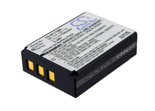3.7V 1700mAh Li-ion Camera Battery for DIGIPO