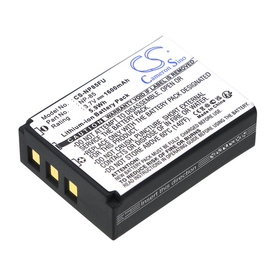 3.7V 1600mAh/5.92Wh Li-ion Camera Battery for Fujifilm