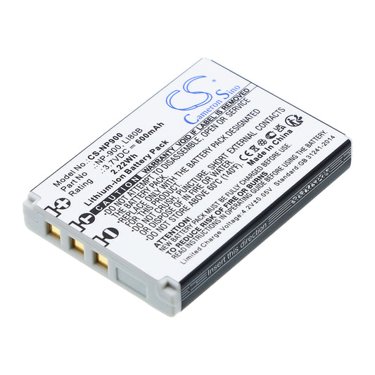 3.7V 600mAh Li-ion Camera Battery for PROSIO
