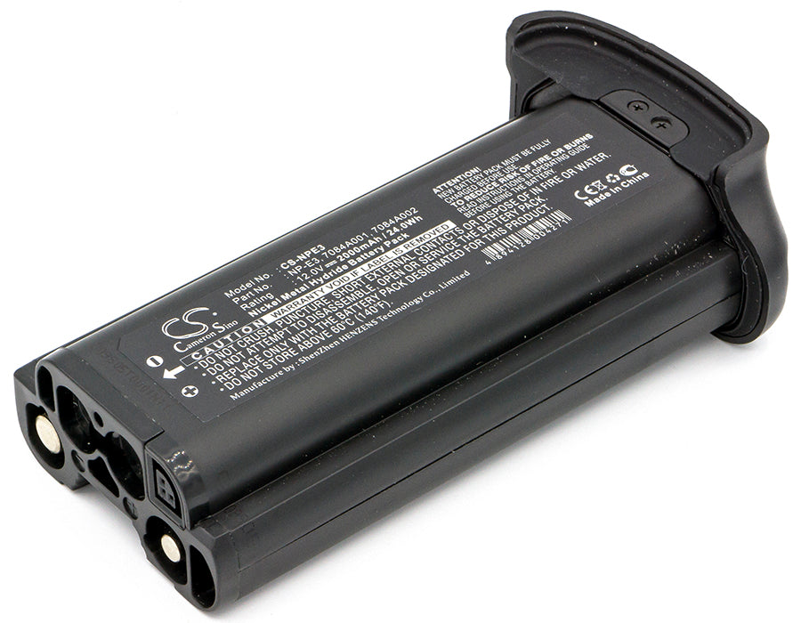 12V 2000mAh Ni-MH Camera Battery for Canon