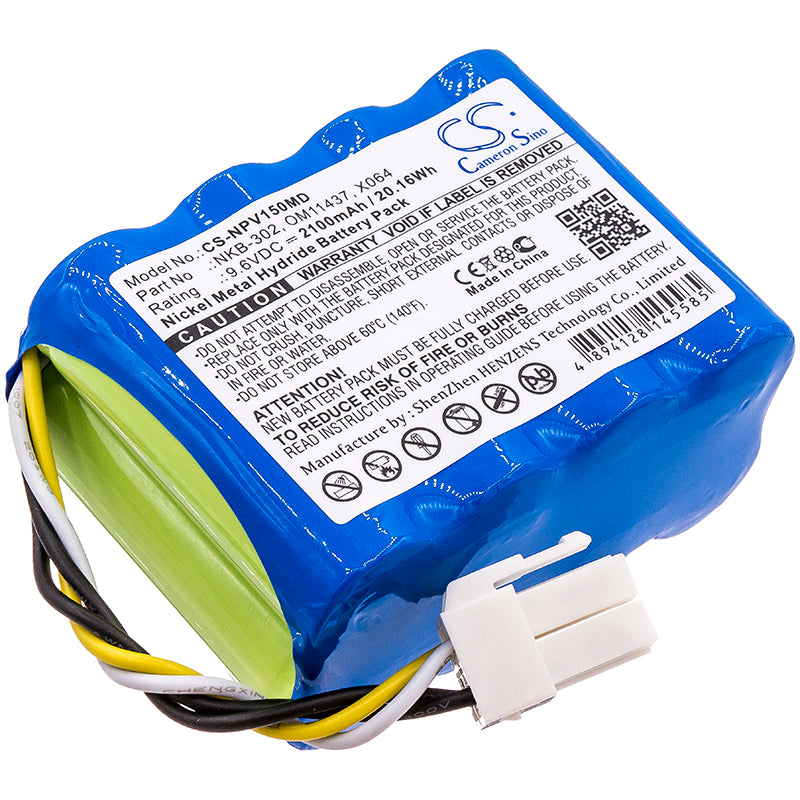 CS-NPV150MD Replacement Battery – Compatible with Life Scope N, Life Scope N OPV-1500, OPV 1500 Vital Signs Monitor, OPV-1500, OPV-1500K