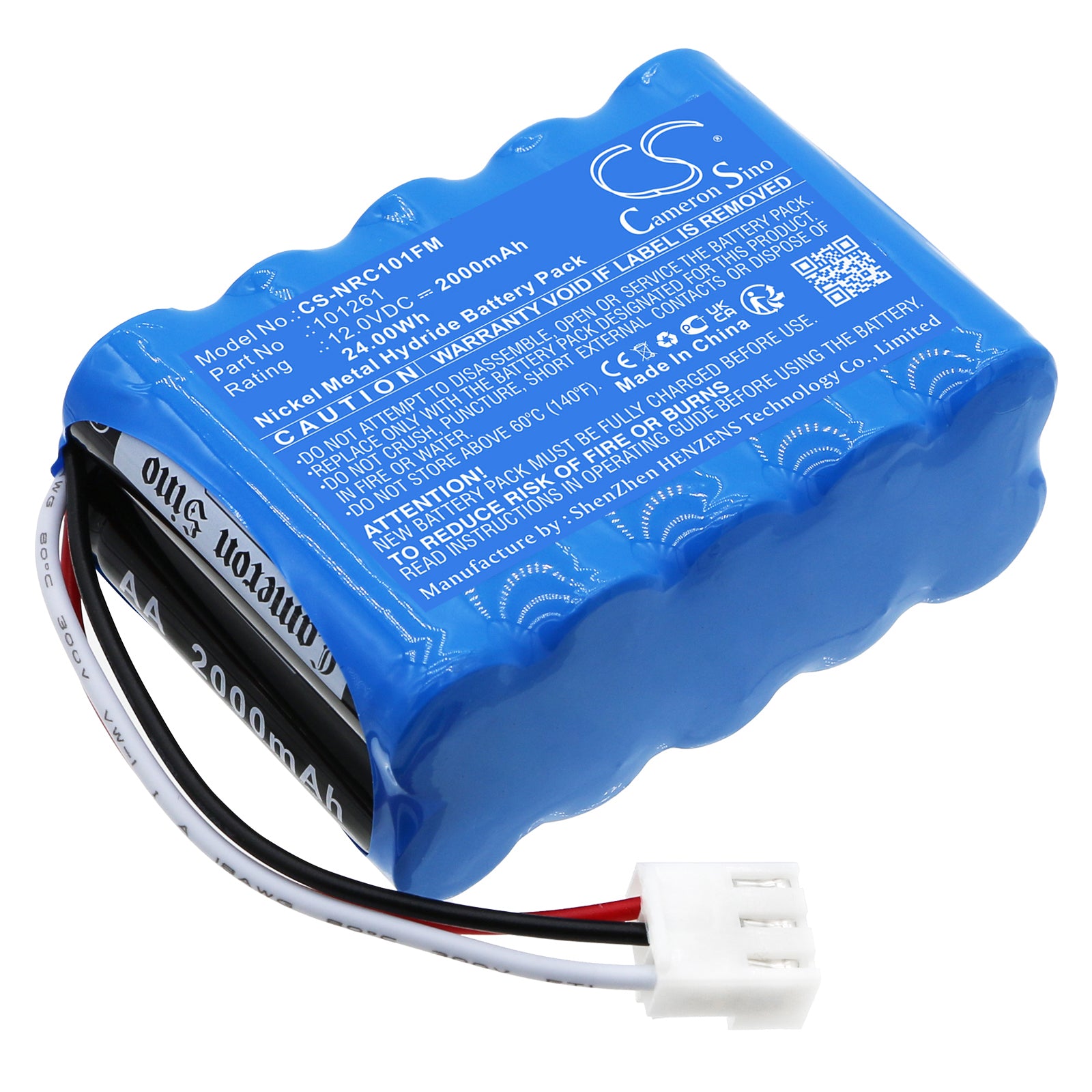 CS-NRC101FM Replacement Battery – Compatible with Dubilier DBC101261