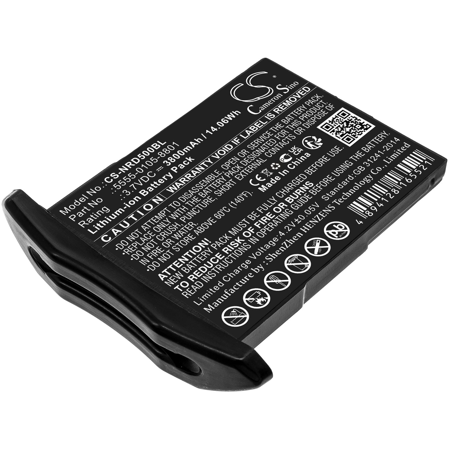 CS-NRD500BL Replacement Battery – Compatible with NCR Orderman 5