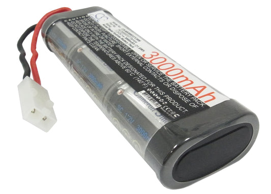 7.2V 3000mAh/21.60Wh Ni-MH RC Hobby Battery for Duratrax