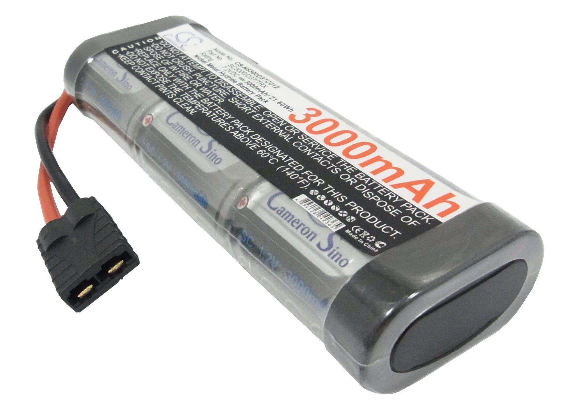 7.2V 3000mAh Ni-MH RC Hobby Battery for RC