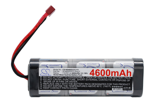 7.2V 4600mAh Ni-MH RC Hobby Battery for RC