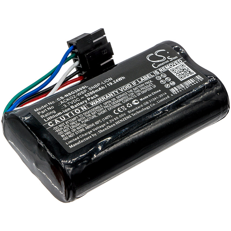CS-NSG200SL Replacement Battery – Compatible with Aircheck G2, AirCheck G2 WLAN Tester, AirCheck-G2 WLAN Tester, LinkRunner AT Network Auto-Tes, LinkRunner G2, LR-G2