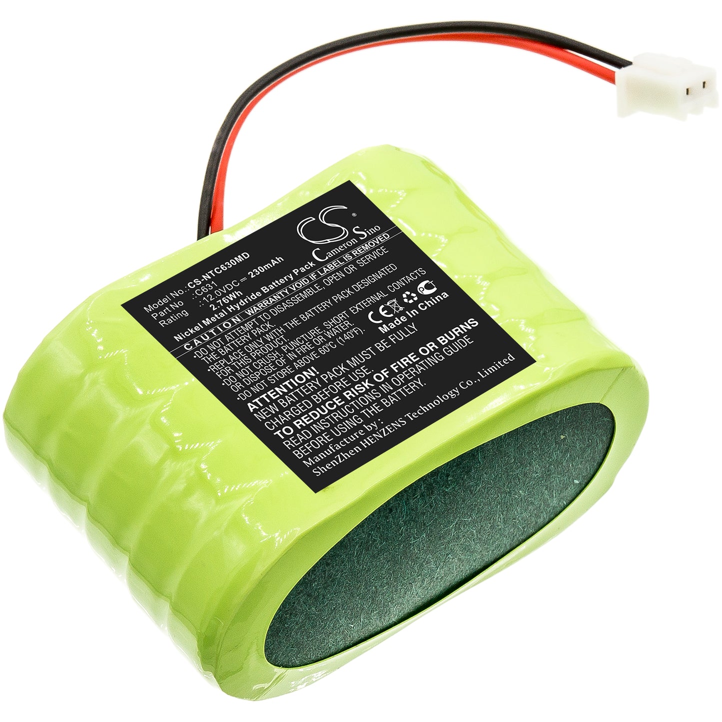 CS-NTC630MD Replacement Battery – Compatible with CT+ Doppler, DOP CT, FreeDOP