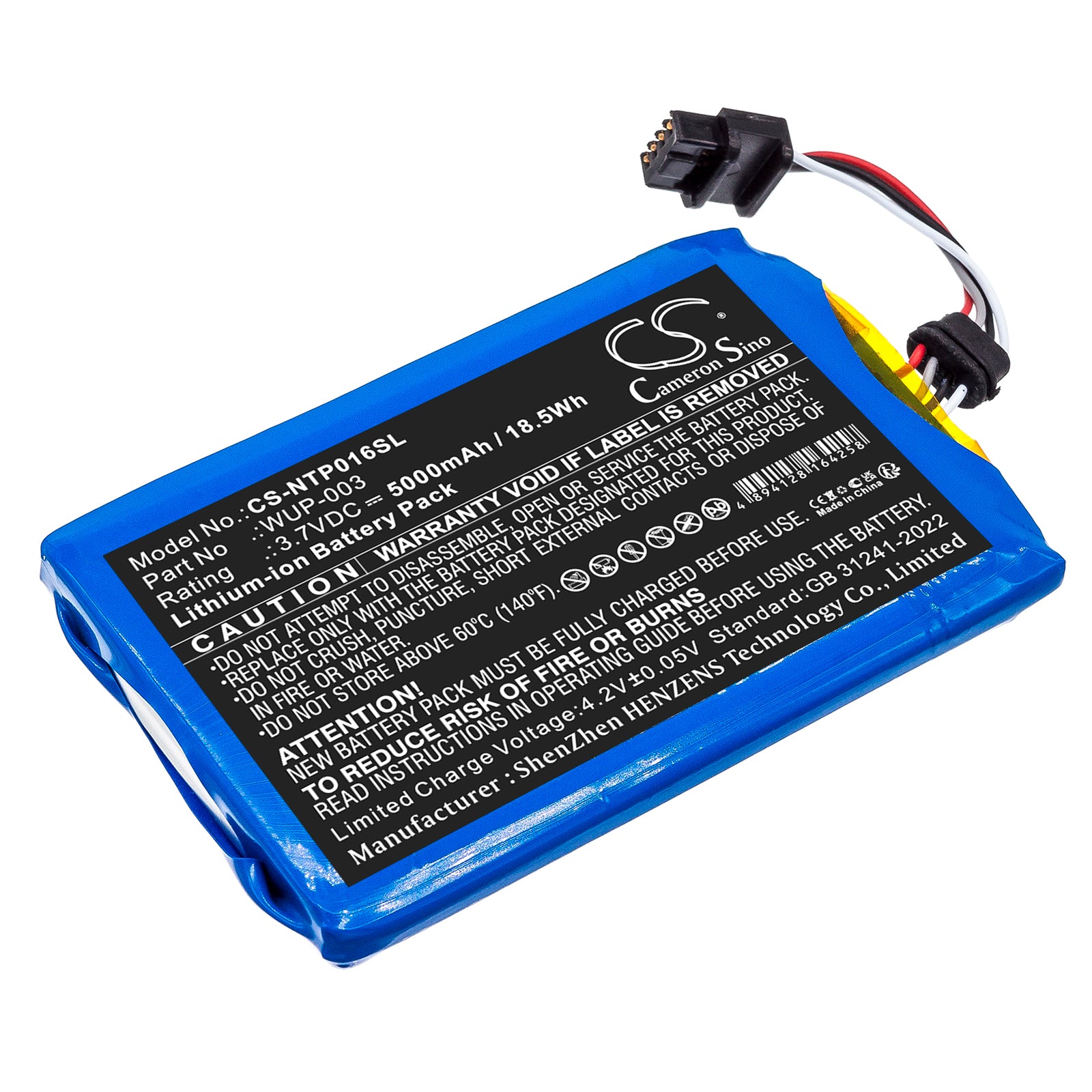 CS-NTP016SL Replacement Battery – Compatible with Wii U GamePad WUP-003
