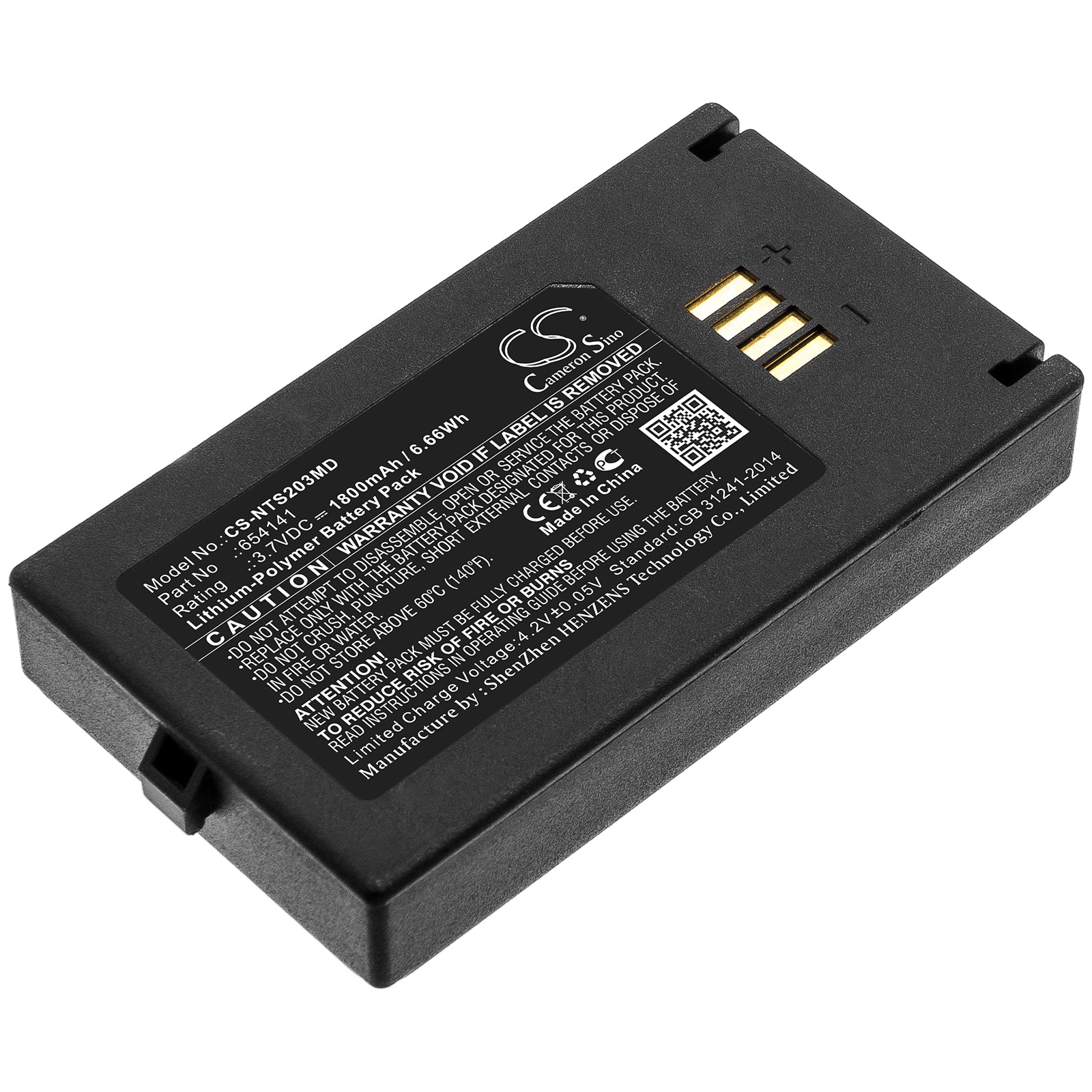 CS-NTS203MD Replacement Battery – Compatible with StatStrip Glucose Meter, TPS-2003