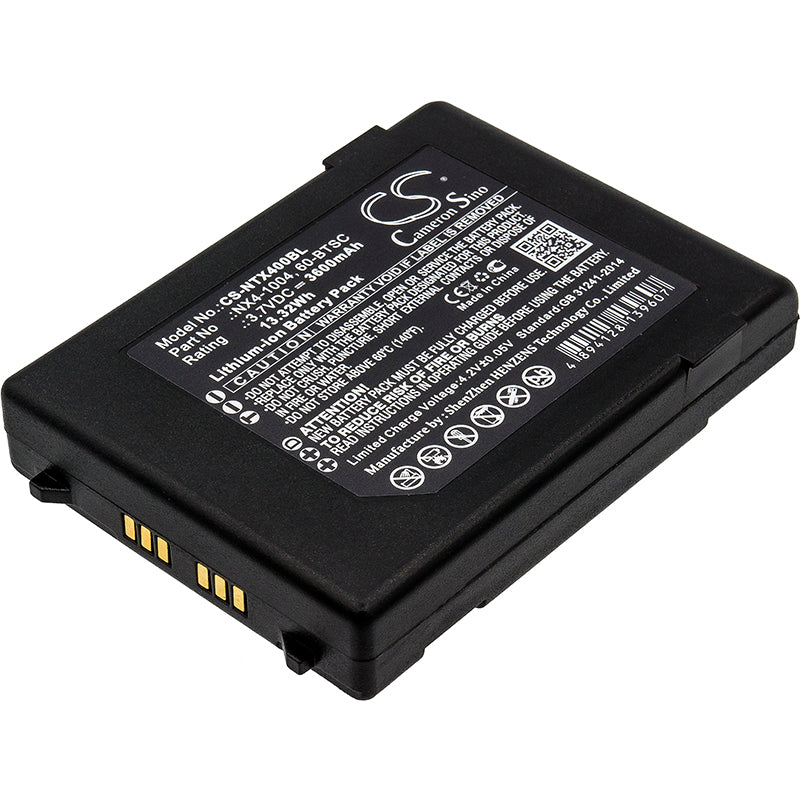3.7V 3600mAh/13.32Wh Li-ion Barcode/Scanner Battery for Handheld