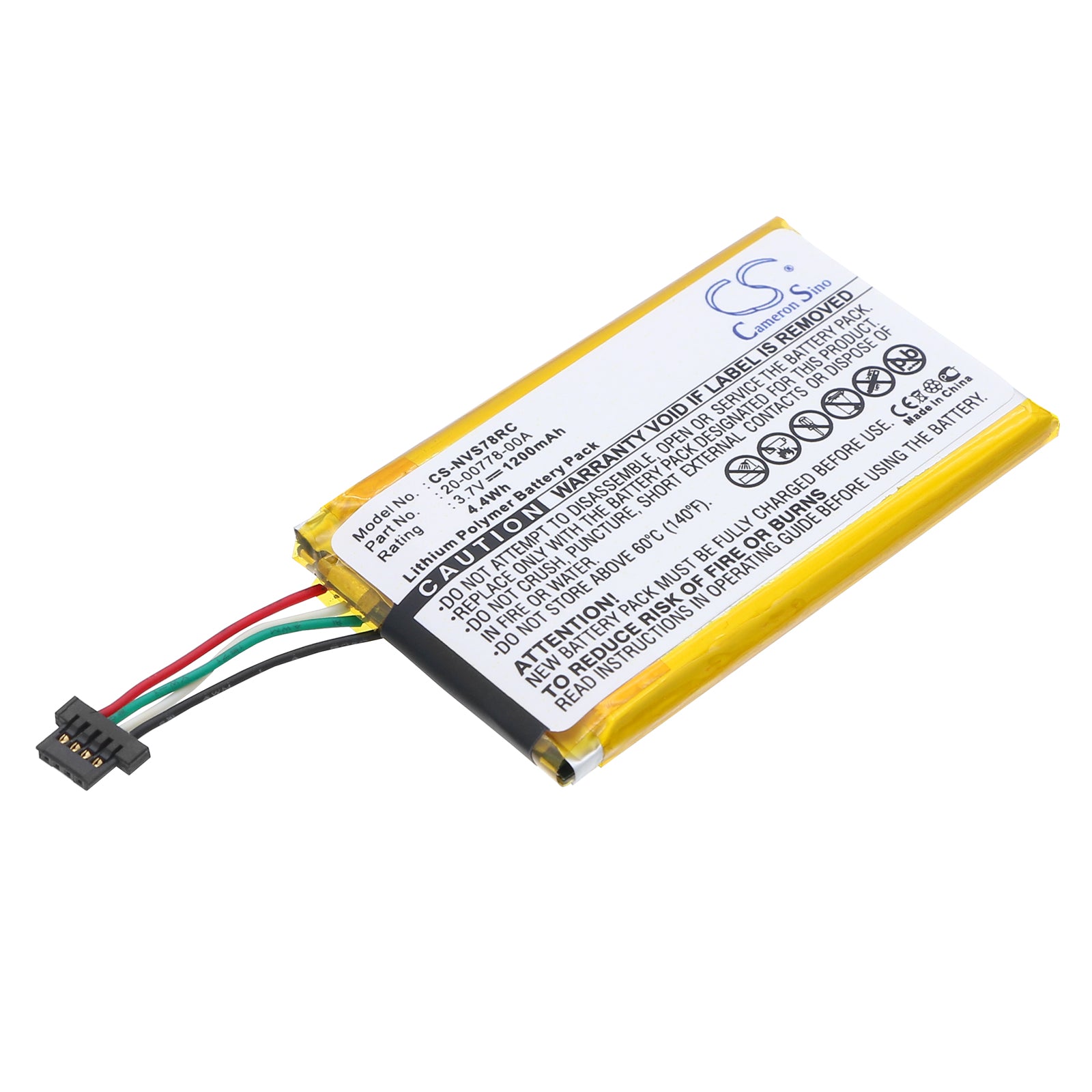 3.7V 1200mAh Li-Polymer Remote Control Battery for NEVO