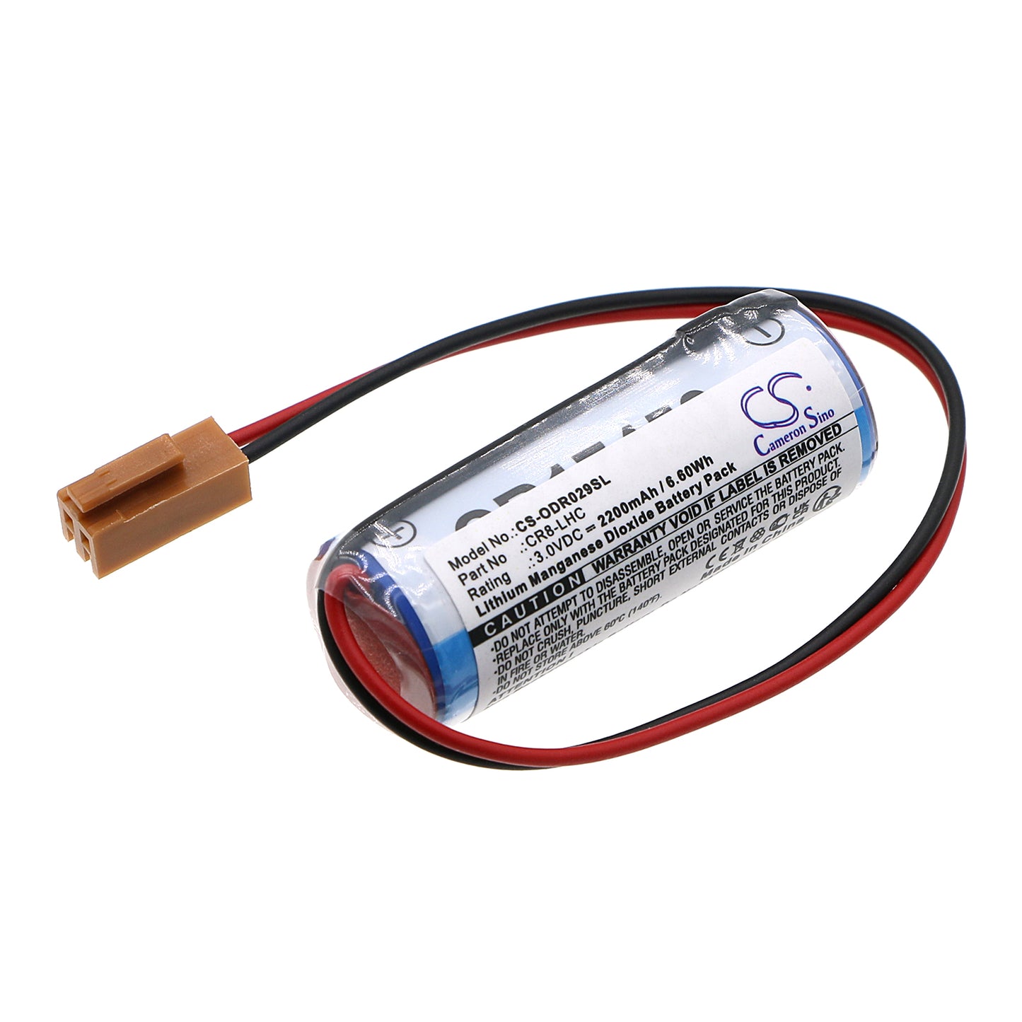 CS-ODR029SL Replacement Battery – Compatible with 180is-WB, A04B-0235-C211, A04B-0236-H211, Series 180is-WB