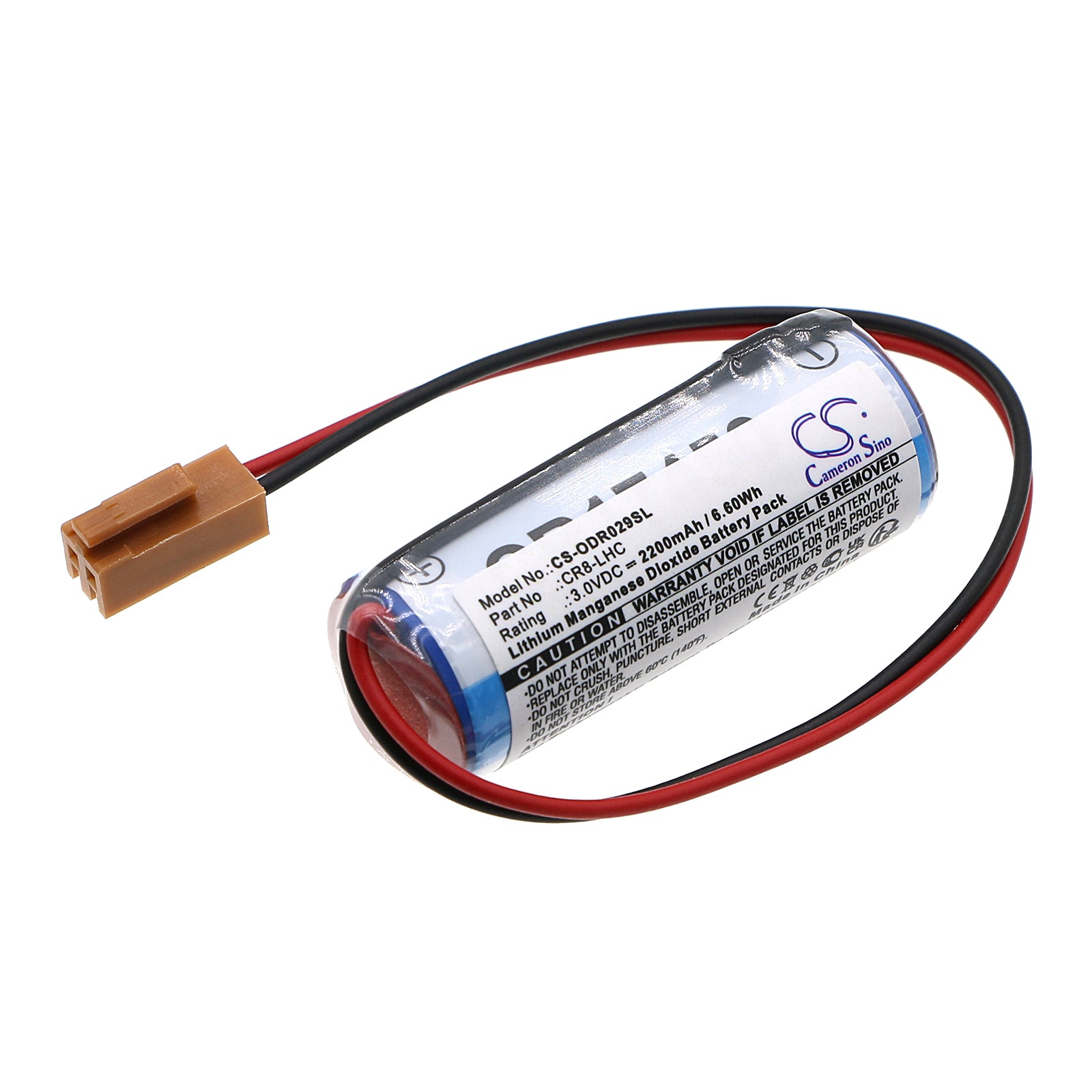 CS-ODR029SL Replacement Battery – Compatible with 180is-WB, A04B-0235-C211, A04B-0236-H211, Series 180is-WB