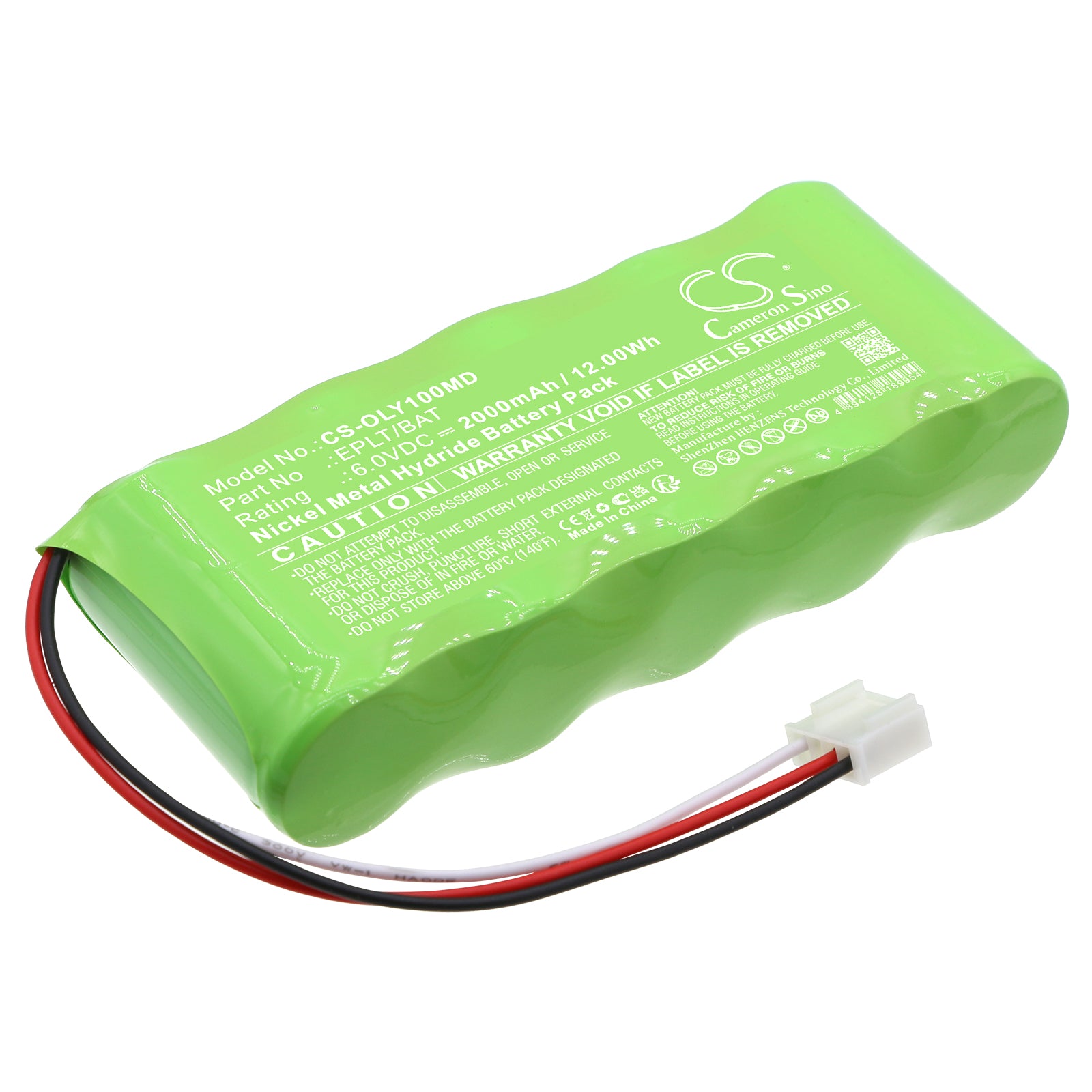 CS-OLY100MD Replacement Battery – Compatible with EPOCH LT Ultrasonic Flaw Detec