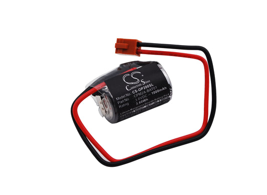 3.6V 1000mAh/3.60Wh Li-MnO2 PLC Battery for Omron