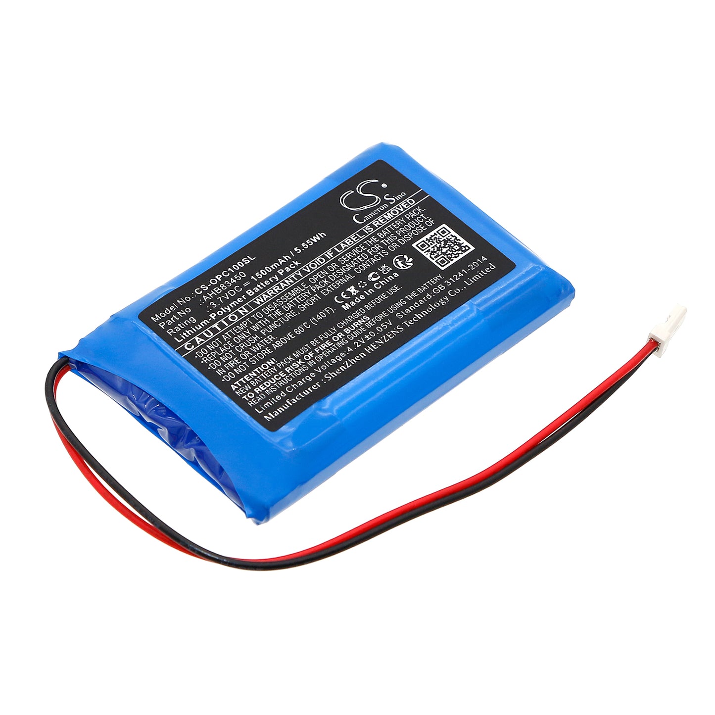 CS-OPC100SL Replacement Battery – Compatible with Click, Player, Plus, Touch