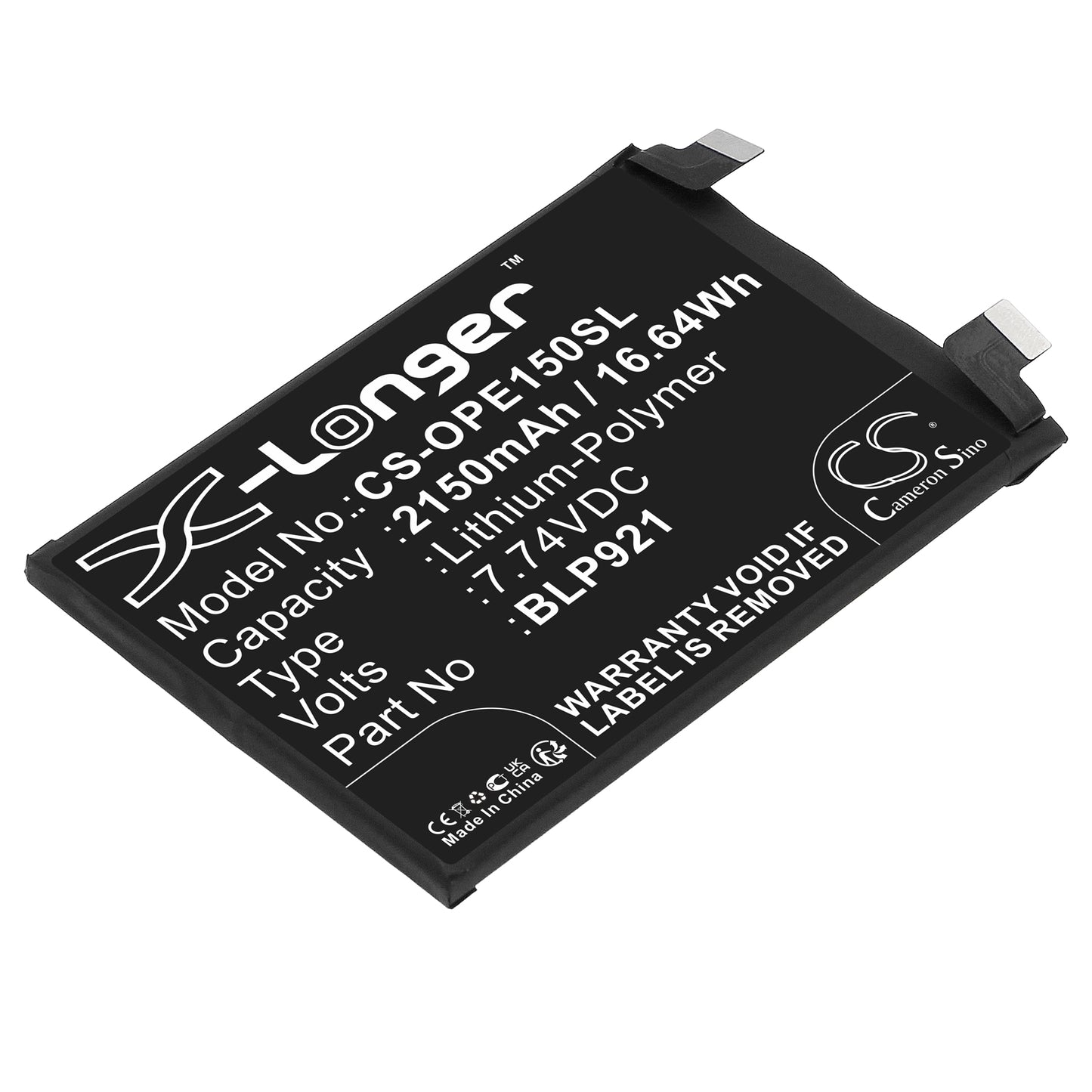 CS-OPE150SL Replacement Battery – Compatible with ACE 150W