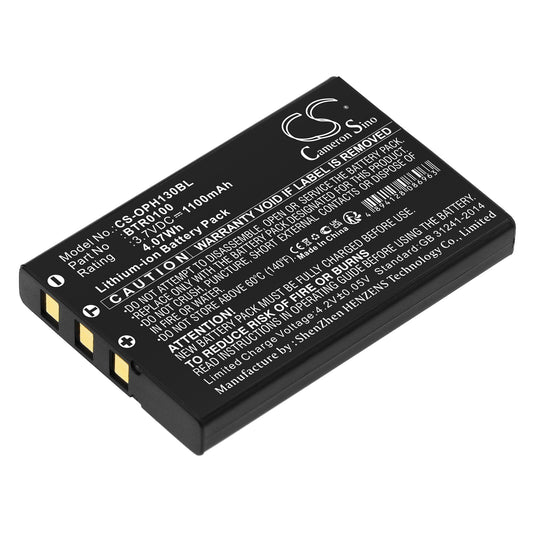3.7V 1100mAh/4.07Wh Li-ion Barcode/Scanner Battery for Opticon