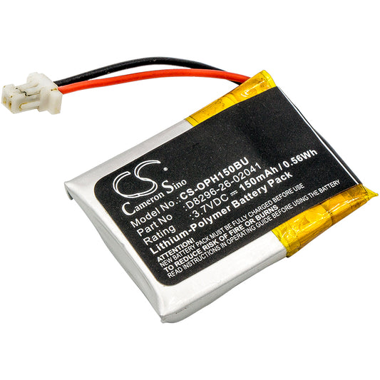 3.7V 150mAh/0.56Wh Li-Polymer CMOS/BackUp Battery for Opticon