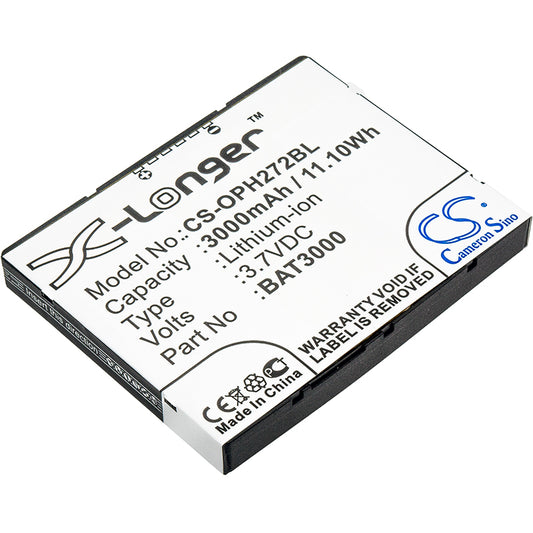 3.7V 3000mAh/11.10Wh Li-ion Barcode/Scanner Battery for Opticon