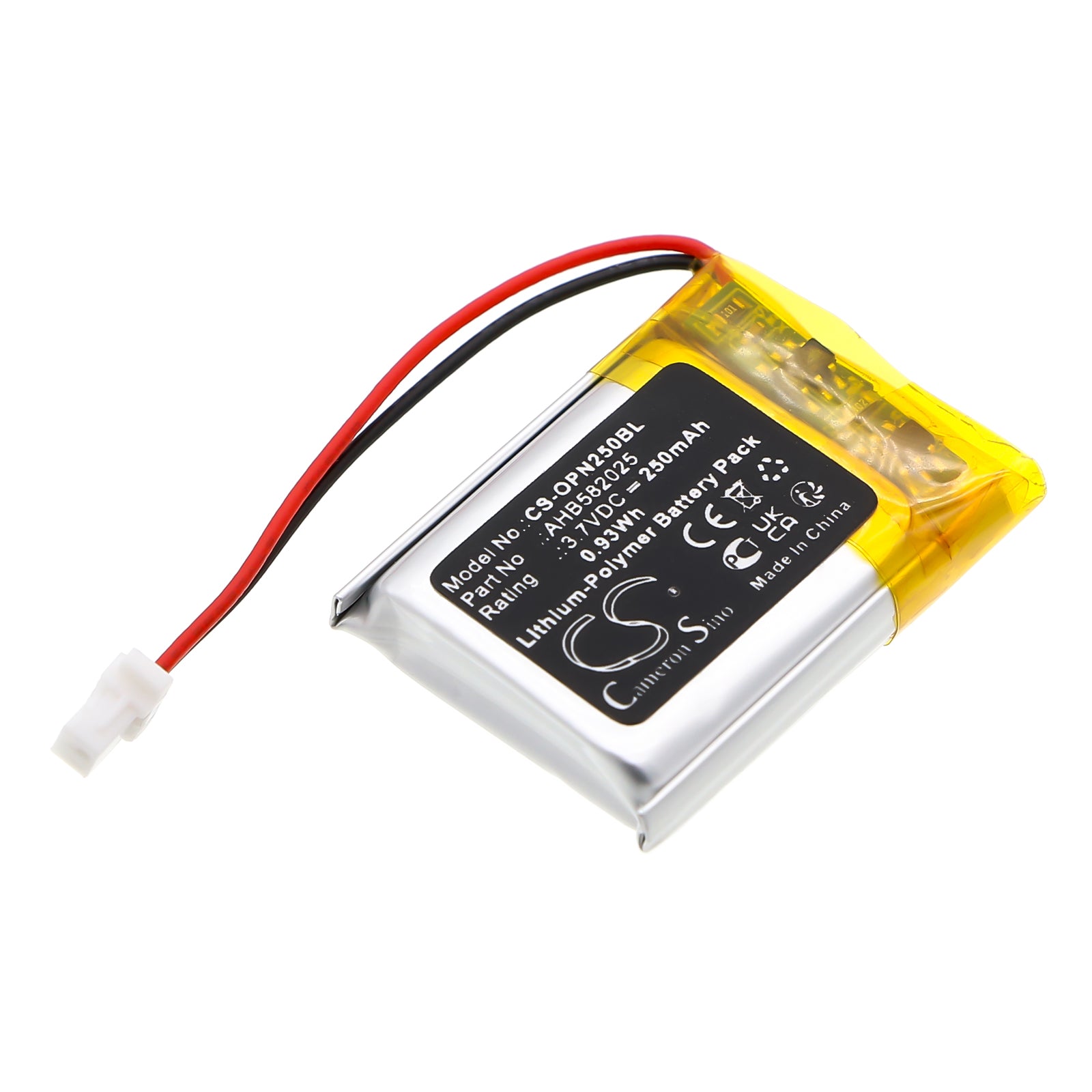 CS-OPN250BL Replacement Battery – Compatible with 15101, OPN-2500