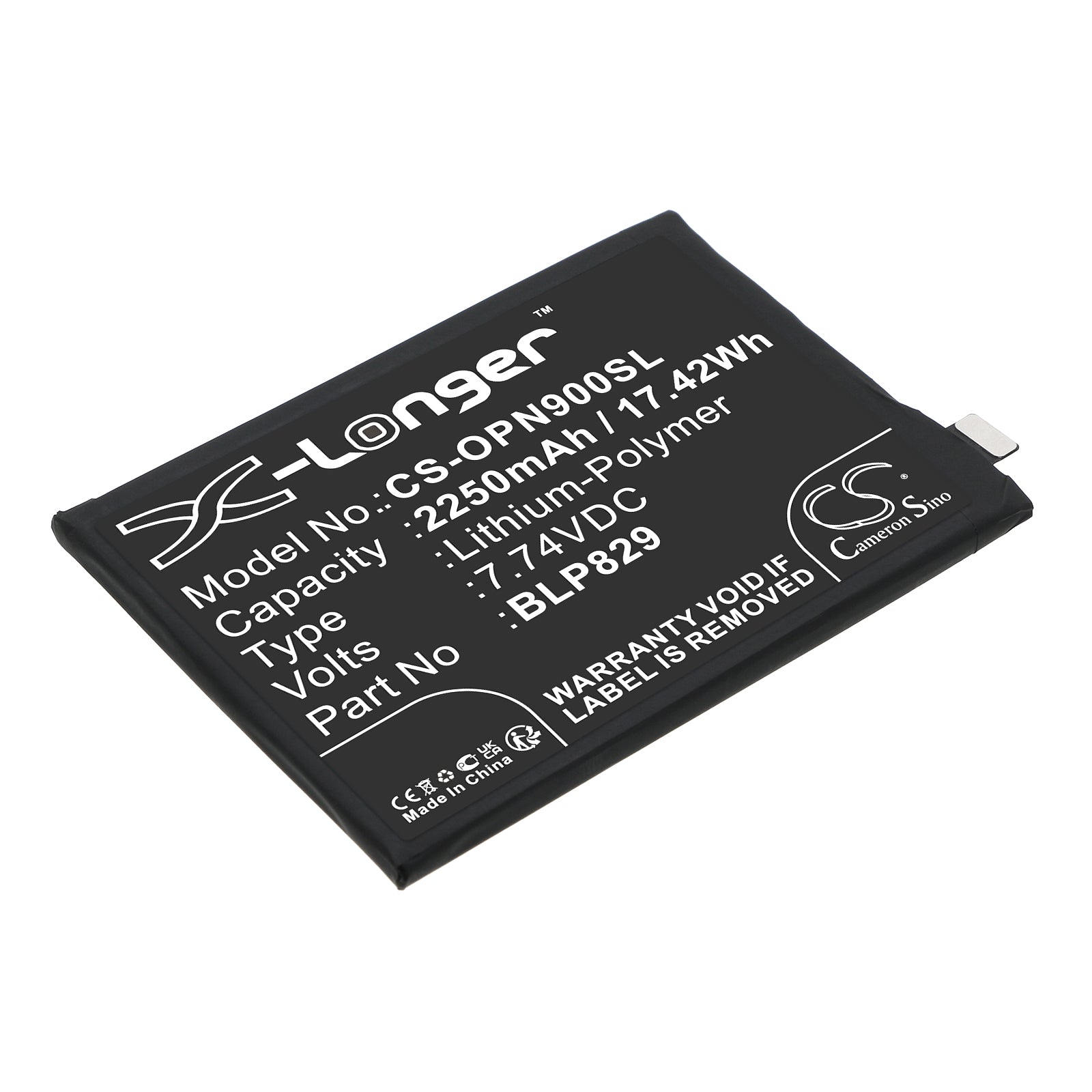 CS-OPN900SL Replacement Battery – Compatible with Oneplus 9