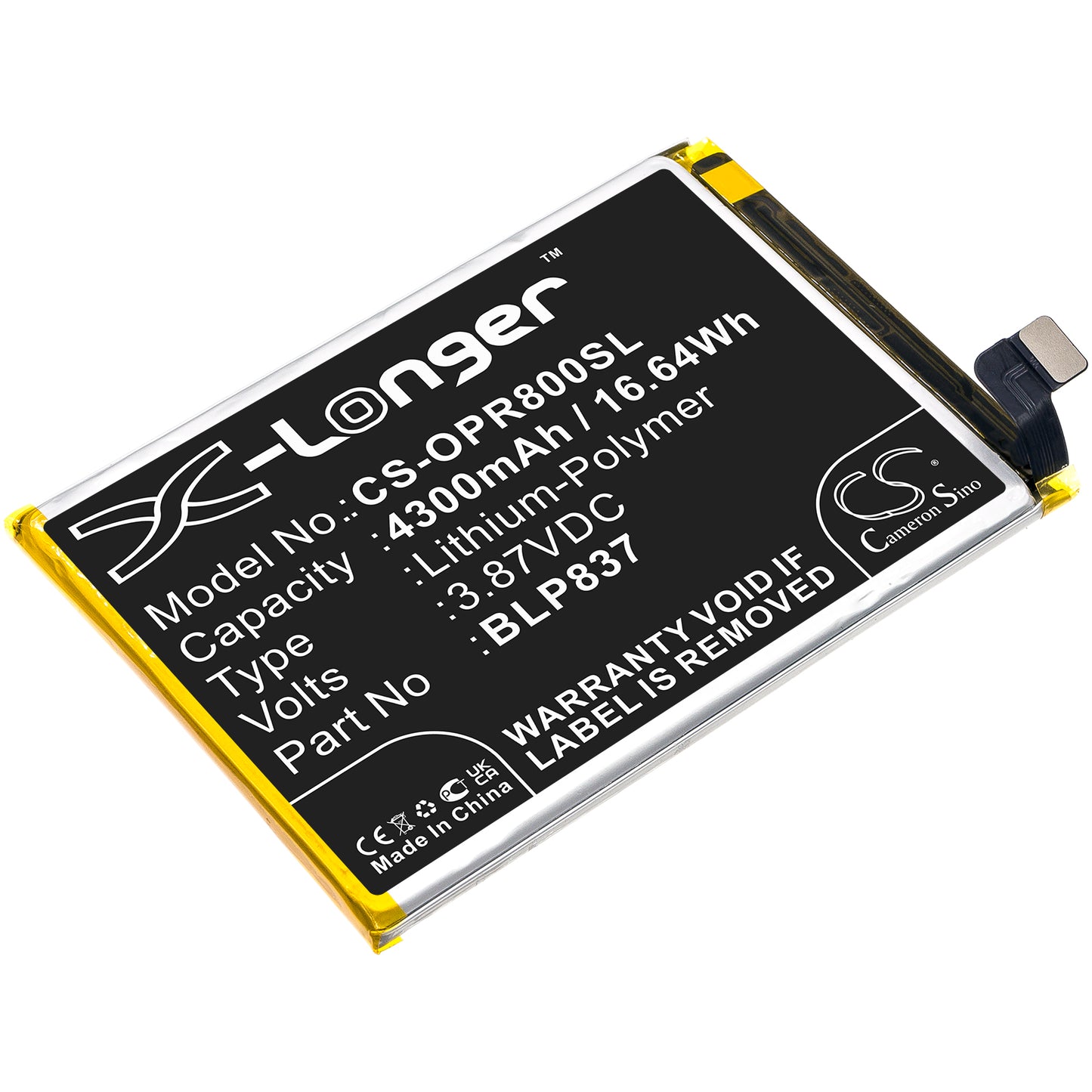 CS-OPR800SL Replacement Battery – Compatible with Realme 8 Pro