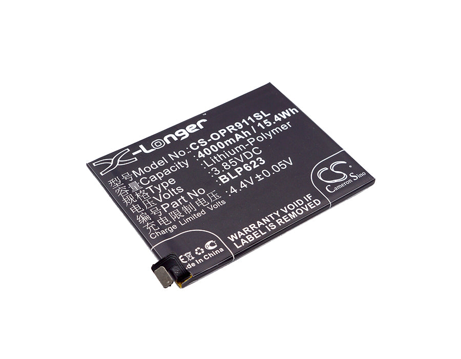 3.85V 4000mAh/15.40Wh Li-Polymer Mobile/SmartPhone Battery for OPPO