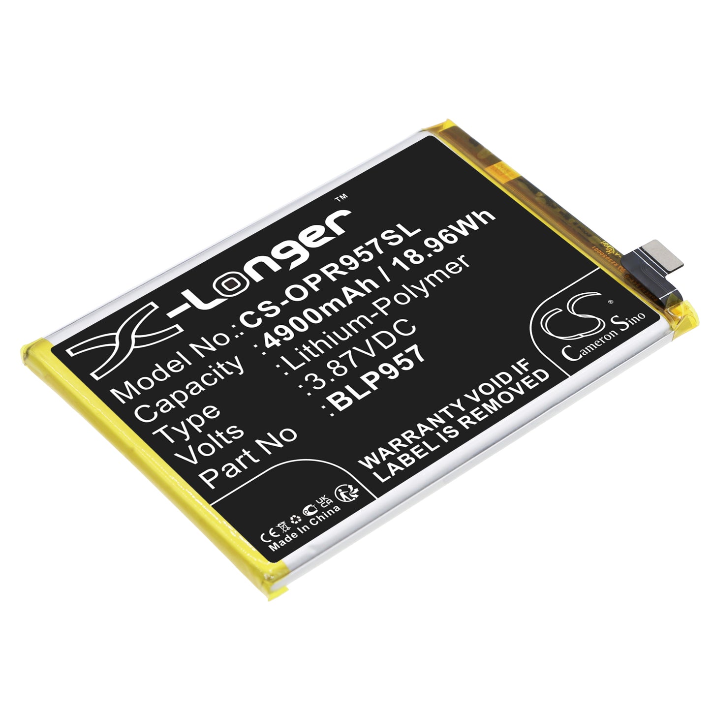 CS-OPR957SL Replacement Battery – Compatible with Realme 10 5G, RMX3630