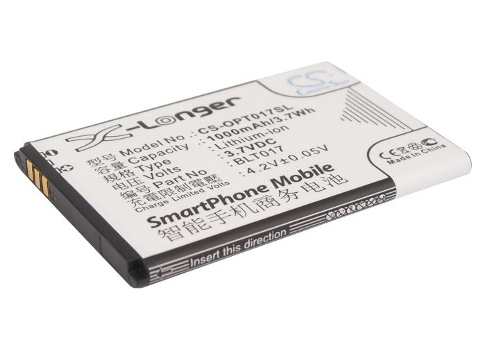 3.7V 1000mAh/3.7Wh Li-ion Mobile/SmartPhone Battery for OPPO