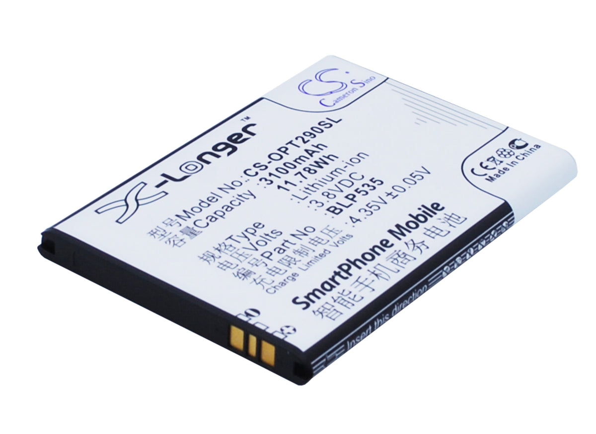 3.8V 3100mAh/11.78Wh Li-ion Mobile/SmartPhone Battery for OPPO