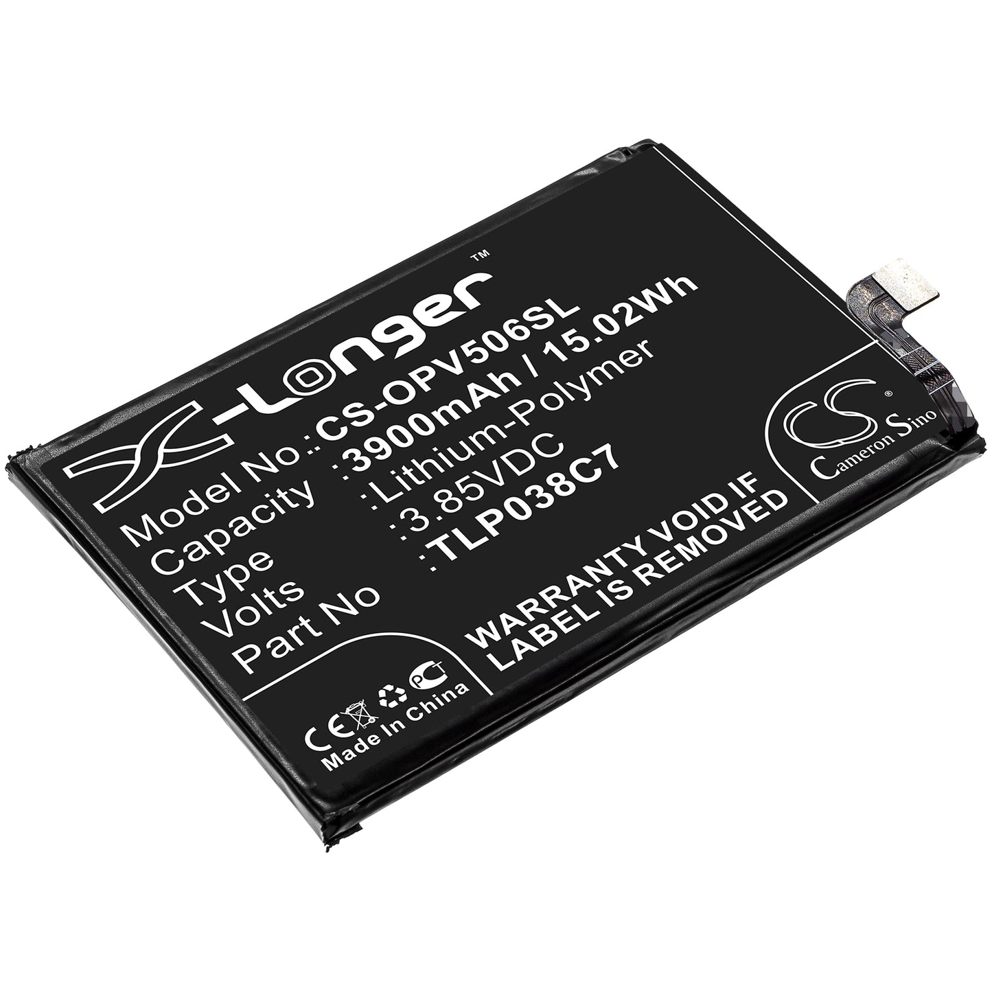 CS-OPV506SL Replacement Battery – Compatible with 5V, OT-5060A, OT-5060D