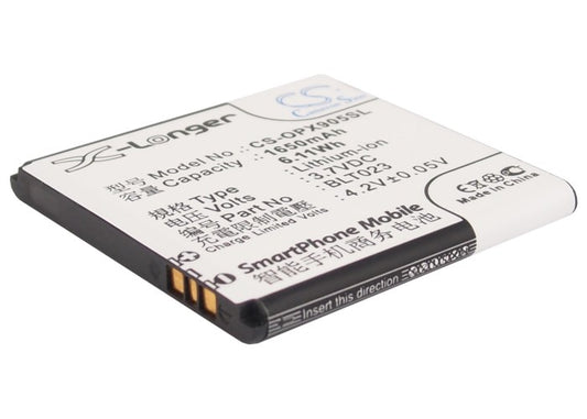 3.7V 1650mAh/6.11Wh Li-ion Mobile/SmartPhone Battery for OPPO