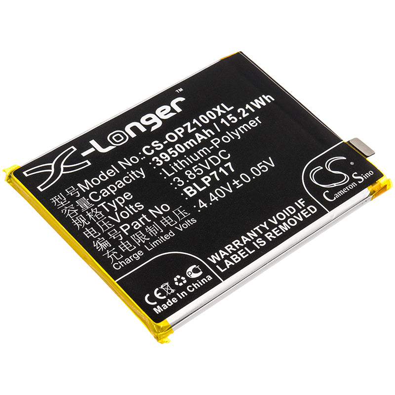CS-OPZ100XL Replacement Battery – Compatible with 1979, CPH1979, PCDM10, PCDT10, Reno Z, Reno Z Dual SIM, Reno Z Dual SIM TD-LTE
