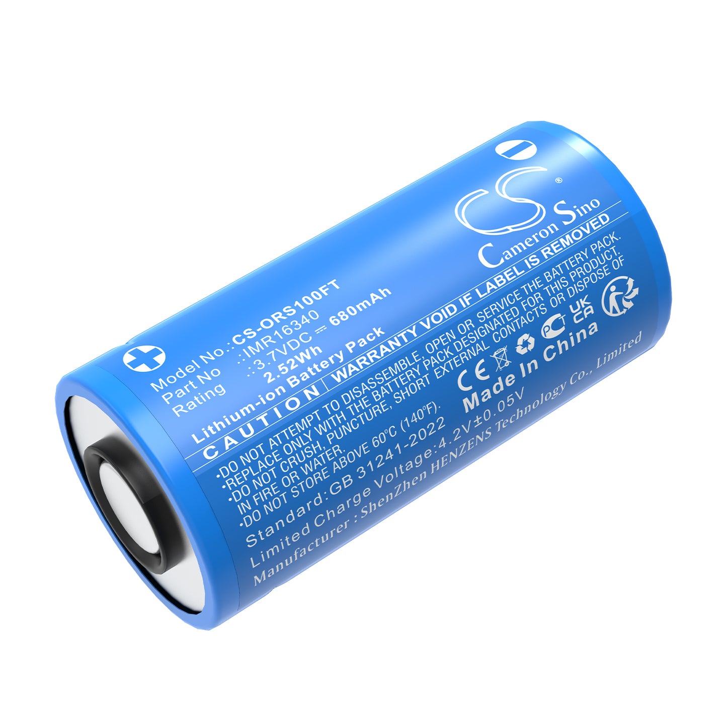 CS-ORS100FT Replacement Battery – Compatible with Baton 3, Perun Mini, S1R Baton II