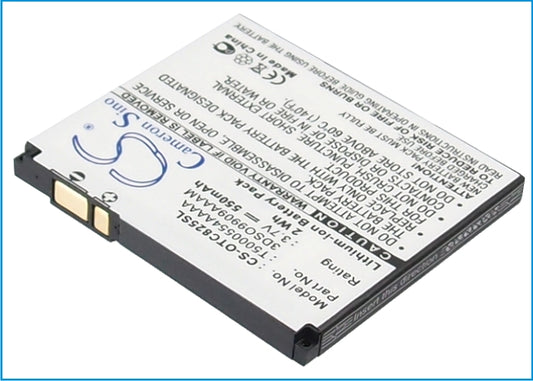 3.7V 550mAh/2.0Wh Li-ion Mobile/SmartPhone Battery for Alcatel