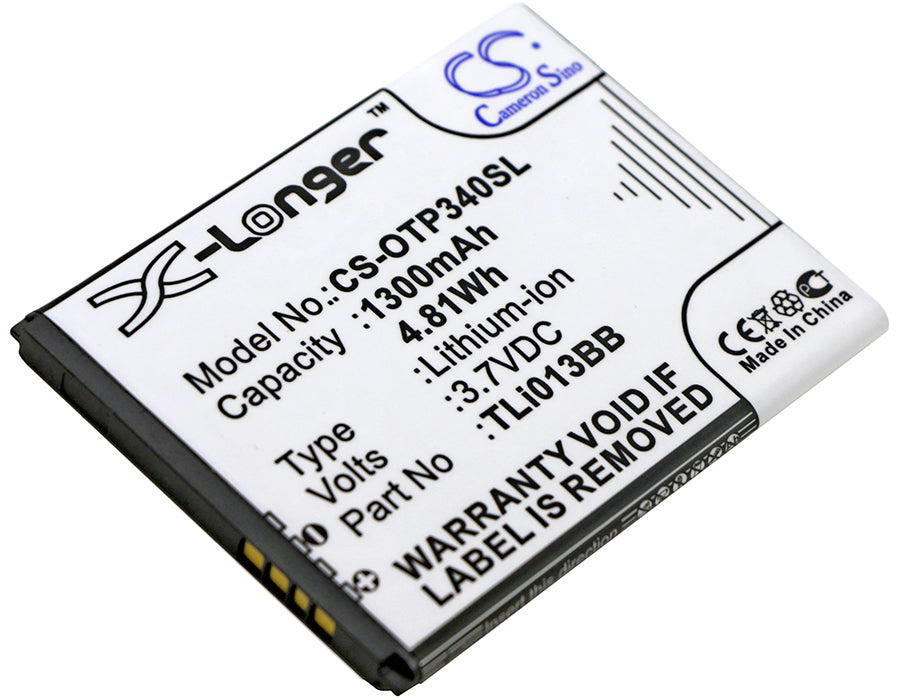3.7V 1300mAh/4.81Wh Li-ion Mobile/SmartPhone Battery for Orange